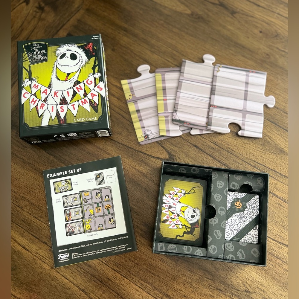 Disney Making Christmas Card Game